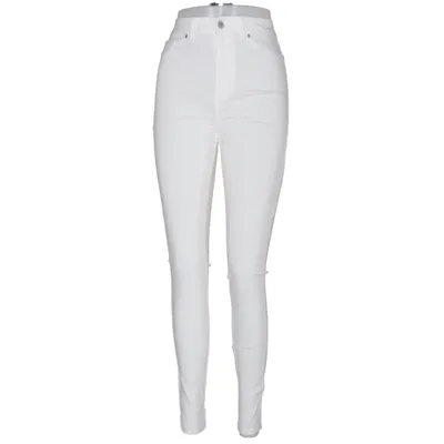 Pantalon (Blanc) de ADPT Élasthane, Polyamide, Viscose