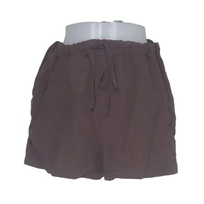 Korte broek (Bruin) van Glassons Linnen, Viscose