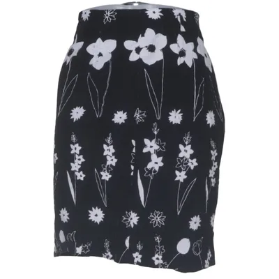 Skirt (Black, White) from Bandolera Cotton, Polyester