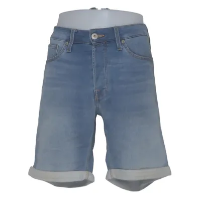 Denim shorts (Blauw) van Jack & Jones Jeans Intelligence Katoen, Elastaan, Polyester