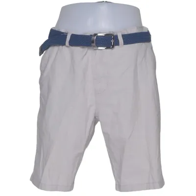 Korte broek (Beige) van Walbusch Katoen, Elastaan, Leer, Linnen, Polyester