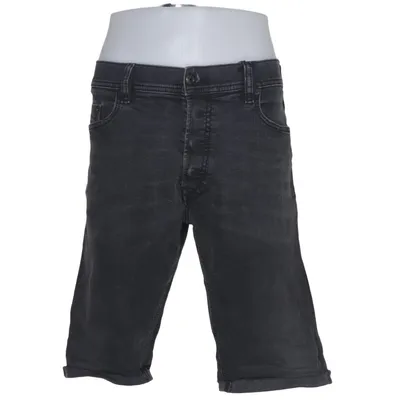 Denim shorts (Grijs) van Diesel Katoen, Elastaan
