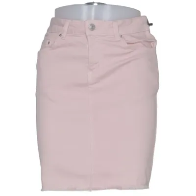 Jeansrock (Pink) von ONLY Blue Denim Baumwolle, Elasthan