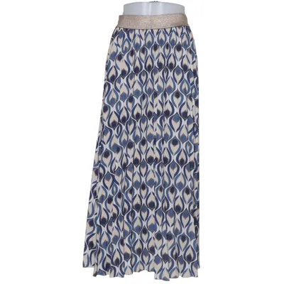 Maxi rok (Blauw, Beige, Wit) van Paprika Polyester