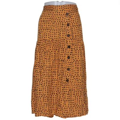 Jupe longue (Jaune, Noir) de George Viscose