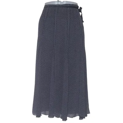 Jupe portefeuille (Bleu, Blanc) de Weill Polyester