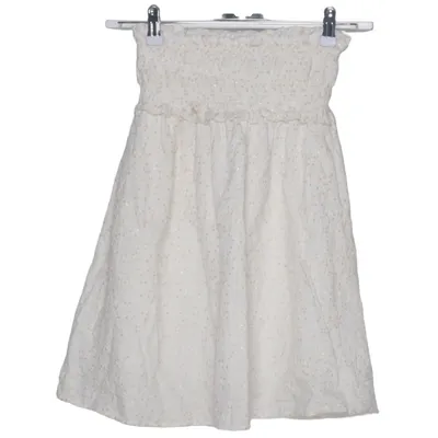 Jupe longue (Blanc) de Zara Coton