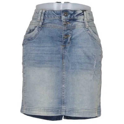 Denim skirt (Blue) from Sublevel Cotton, Elastane