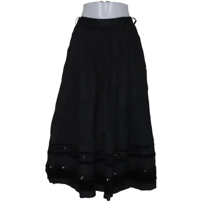 Jupe longue (Noir) de Distler Coton