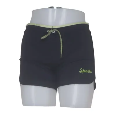 Trainingsshorts (Zwart, Groen) van Stop Go Elastaan, Polyamide