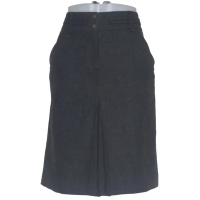 Jupe (Gris) de Great Rumors Polyester, Laine