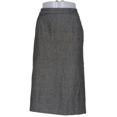 Skirt (Gray) from Wästgöta Acrylic, Polyester, Wool