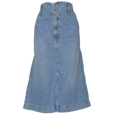 Jeanskjol (Blå) från V by Very Bomull