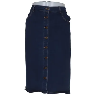 Jupe en jean (Bleu) de Denim Coton, Élasthane, Polyester