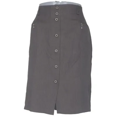 Jupe (Gris) de Dawn Polyester, Viscose