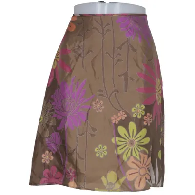 Jupe (Marron, Multicolore) de Hugo Boss Soie