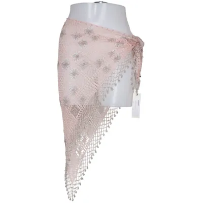 Strandkjol (Rosa, Silverfärgad) från Rützou Viskos