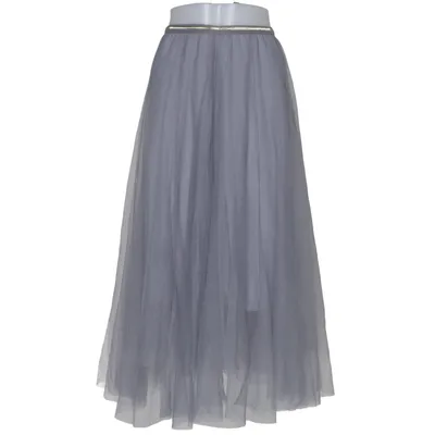 Jupe en tulle (Gris) de Deep Élasthane, Polyester, Viscose