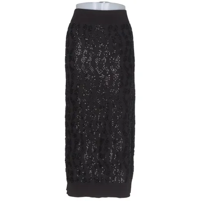 Nederdel (Brun) fra H&M Edition Polyamid, Viscose