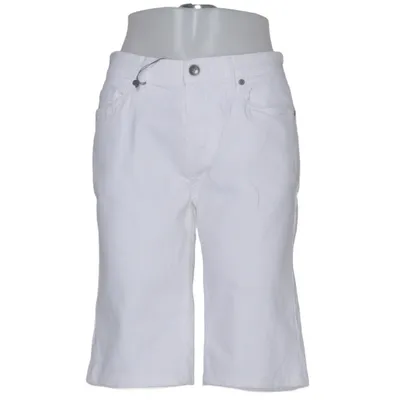 Short en jean (Blanc) de Pescara Coton, Élasthane, Polyester