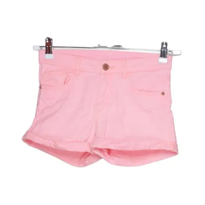 Short en jean (Rouge) de H&M Élasthane, Coton