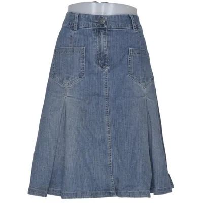 Jeansrock (Blau) von By Ellos Baumwolle, Elasthan