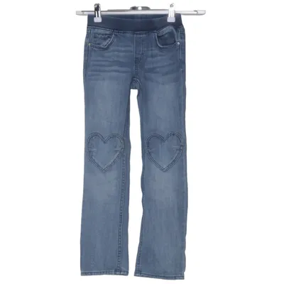 Spijkerbroek (Blauw) van Bootcut Katoen, Elastaan, Polyester