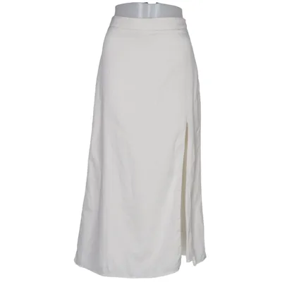 Maxi skirt (White) from XLE Polyester