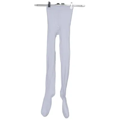 Tights (White) from Name It Cotton, Elastane, Polyamide
