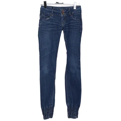 Jeans (Blå) från Girl Vivi Bomull, Elastan, Polyester