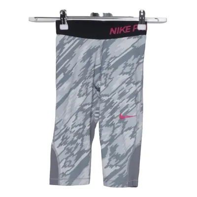 Sportleggings (Grijs, Wit, Roze) van Nike Pro Elastaan, Polyester