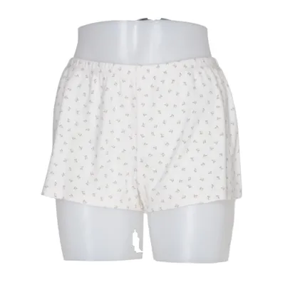 Pajama shorts (White, Multicolored) from H&M Cotton, Elastane, Polyester