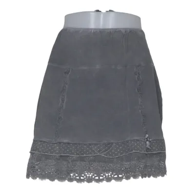 Jupe (Gris) de Tredy Coton, Élasthane, Polyester