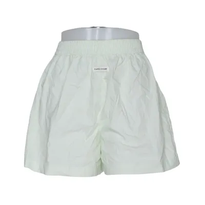 Pyjamashorts (Grün, Weiß) von Karo Kauer Baumwolle