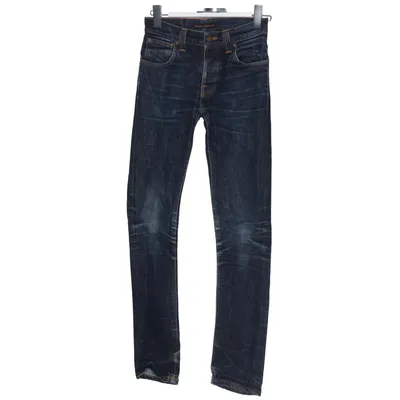 Jean (Bleu) de Nudie Jeans Élasthane, Coton biologique