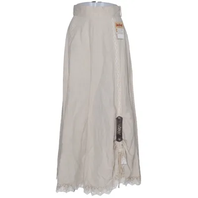 Jupe longue (Beige) de Stockerpoint Coton, Lin