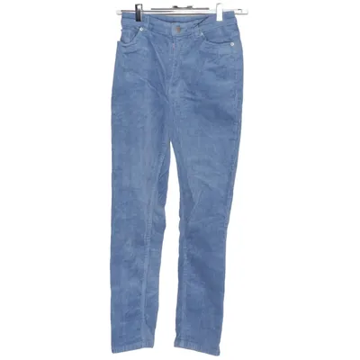 Corduroy broek (Blauw) van Monki Katoen, Elastaan