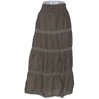 Maxi skirt (Beige) from Laura Torelli Collection Cotton
