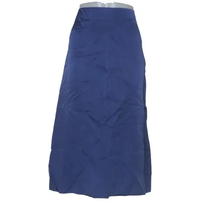 Maxi rok (Blauw) van COS Lyocell, Zijde