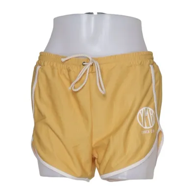 Sports shorts (Yellow) from YMR Track Club Elastane, Polyester
