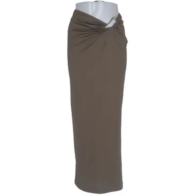 Maxi rok (Bruin) van NA-KD Elastaan, Polyester