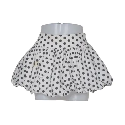 Skirt (Black, White) from Fashion Nova Cotton, Elastane, Polyester