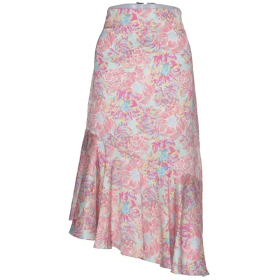 Jupe (Rose, Multicolore) de By Malina Polyester recyclé