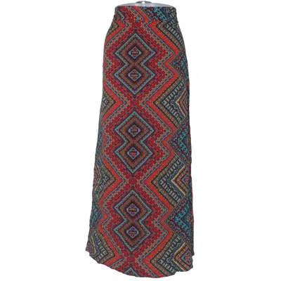 Maxi rok (Rood, Blauw, Meerkleurig) van Stella Polyester