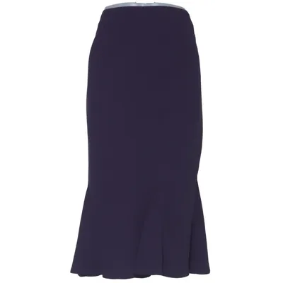 Nederdel (Lilla) fra Ann Harvey Acetat, Polyester
