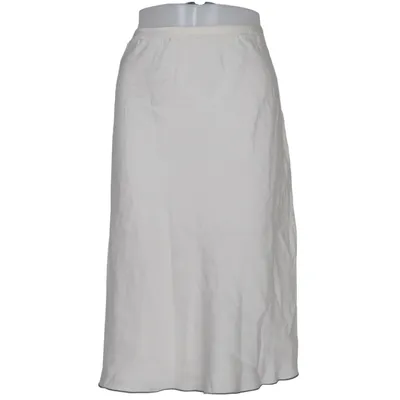 Jupe longue (Blanc) de Tone Barker Silk Soie