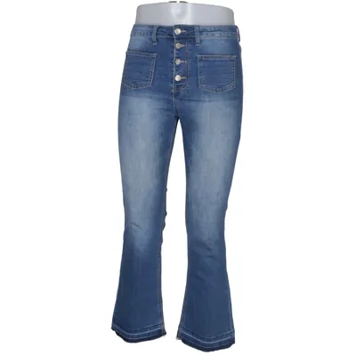 Jeans (Blue) from Place du Jour Cotton, Elastane