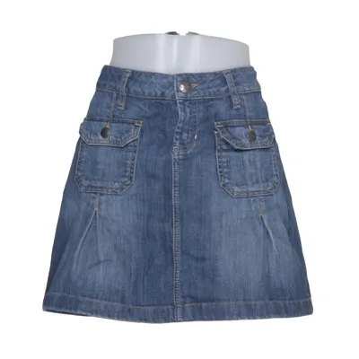 Denim skirt (Blue) from ESPRIT Denim Cotton, Elastane