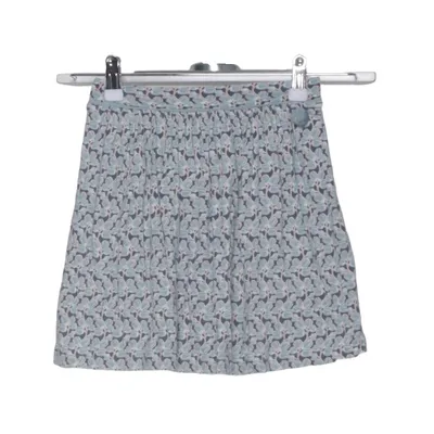 Rok (Blauw, Meerkleurig) van Maya Katoen, Elastaan, Viscose