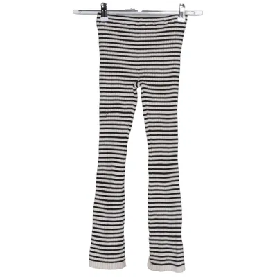 Byxor (Vit, Svart) från H&M Viskos, Polyamid